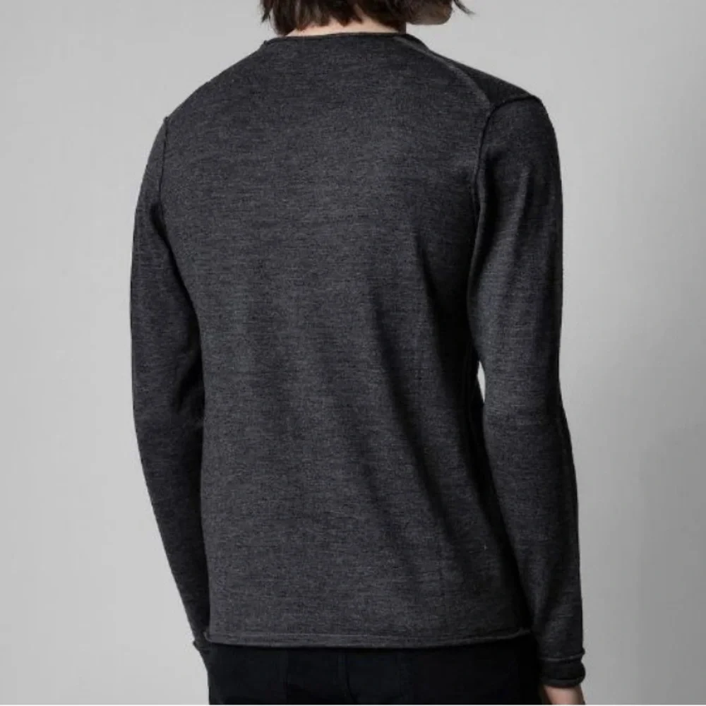 Zadig & Voiltaire Henley Neck Monastir Sweater‎ Size M
